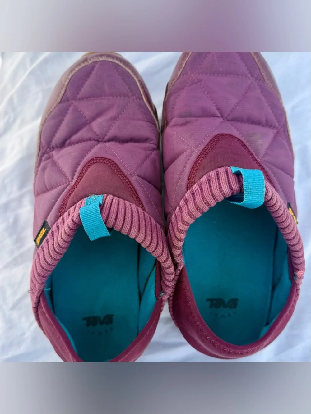 Teva Women's Ember Moc Slip-On Shoes Color Fig Size 8 - Picture 4 of 9